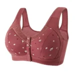 Premium Pure Export Quality Cotton Front-Button Breathable Comfort Bra - Image 2