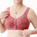 Premium Pure Export Quality Cotton Front-Button Breathable Comfort Bra
