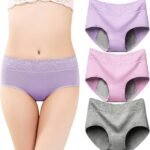 3PCS- Leak-Proof 3-Layer Period Panties for Women - High Waist Tummy Control Design