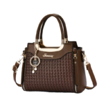 New  Pu Leather Messenger Bag Square Classic Female Designer Handbag